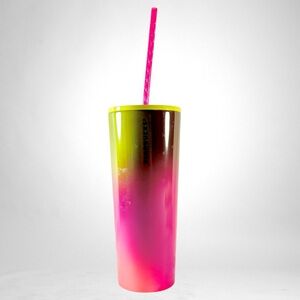 2022 Ombré Starbucks Cup- 24 Oz Tumbler New Straw